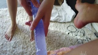 Pov Double Dildo Bang Miss Pussycat and Rebeka