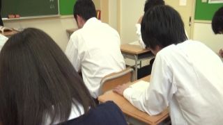 Tomoyo Isumi - Sexy Schoolgirl Gets a Facial at School