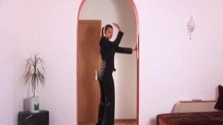 WeAreHairy - Candy - Doorway Stretching