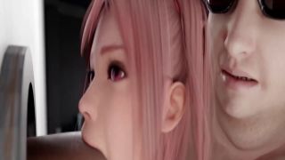 Hot ass hentai 3D teen creampie