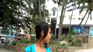 Asian teen fucks with Tourist