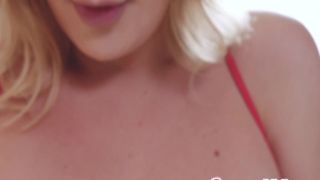 Curvy horny pornstart shows her skills