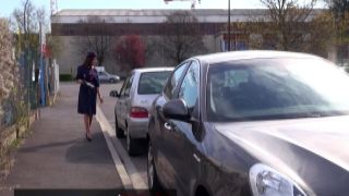 French Girls At Work - French meter maid gets fucked by 2 guys in a warehouse