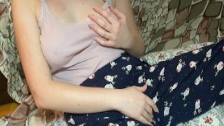 TomaStevi - Trying a new dildo toy and have a moaning orgasm